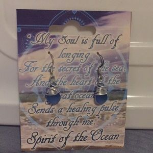 Genuine Sea Glass Earrings